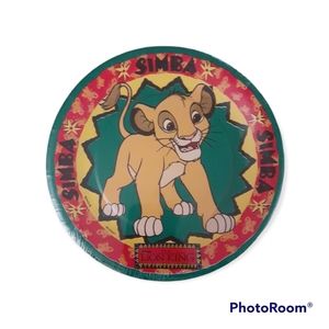 Vintage Simba (Lion King) paper plates 8 ct